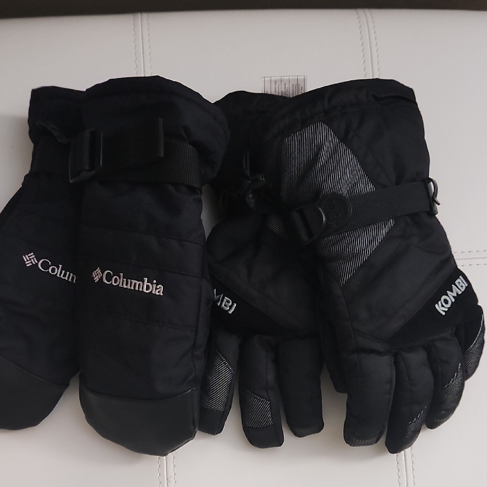 Columbia / Kombi Black Winter Gloves